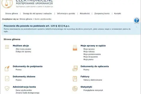 Jak łatwo sprawdzić sprawę w e-sądzie bez zakupu konta