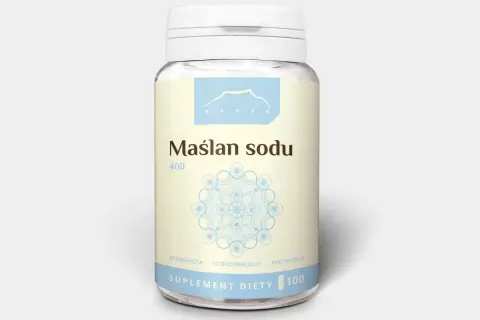 Maślan sodu na co pomaga? Ten suplement diety wspiera odbudowę jelit i mikrobiotę.