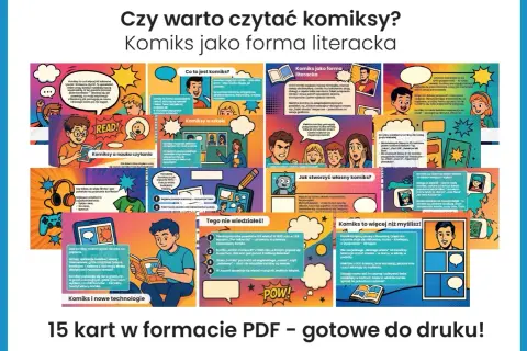 Dlaczego warto czytać komiksy? Obal mity, rozwijaj umysł!