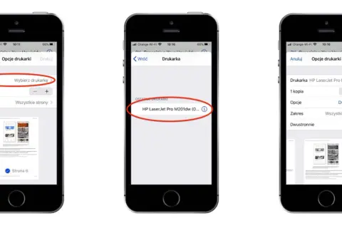 Jak drukować z telefonu - proste kroki dla Androida i iPhone'a