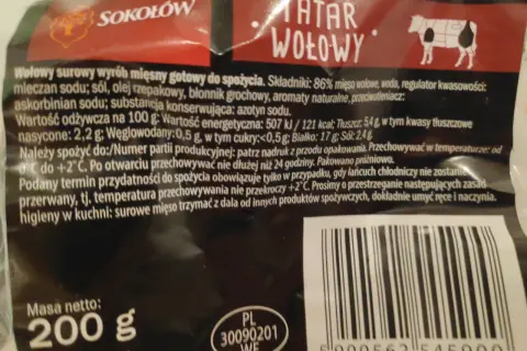 Tatar ile kalorii: Ile naprawdę ma kalorii w tatara wołowym?