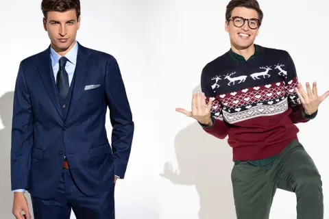 Wigilia w domu: Wygodna elegancja. Jak ubrać się stylowo?
