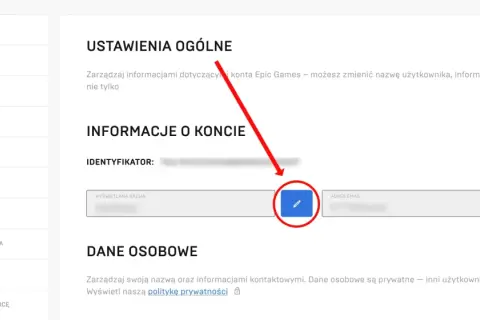 Zmiana nicku w Fortnite na Xbox jest prosta. Kliknij ikonę edycji obok wyświetlanej nazwy, aby zmienić swój nick.