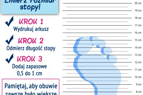 Jak dobrać rozmiar buta dziecka, aby uniknąć błędów i zapewnić zdrowy rozwój stóp