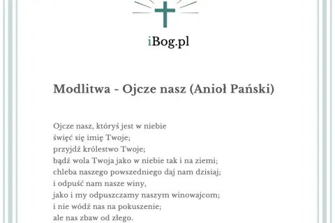 Ile próśb zawiera modlitwa Ojcze nasz? Wyjaśnienie znaczenia każdej z nich