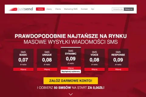Chcesz wiedzieć, jak wysłać SMS z internetu? Strona justsend oferuje masowe wysyłki SMS w atrakcyjnych cenach. Załóż darmowe konto i odbierz 50 SMSów na start!