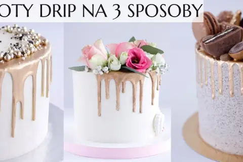 Jak pomalować tort na złoto? Perfekcyjny efekt krok po kroku!