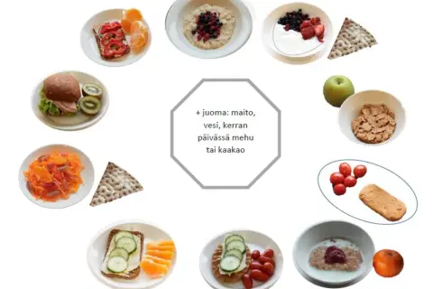 Här finns inspiration för ett nyttigt mellanmål bebis kan äta: gröt, yoghurt, smörgåsar, frukt och grönsaker.