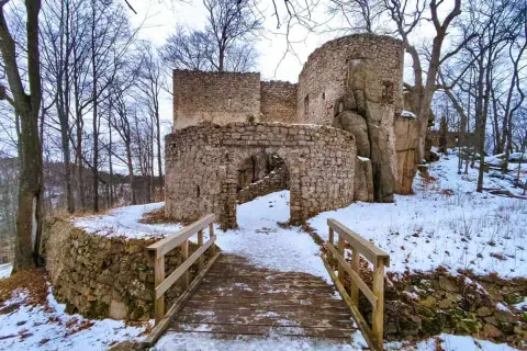 Ruiny zamku Bolczów w Janowicach Wielkich - historia i tajemnice