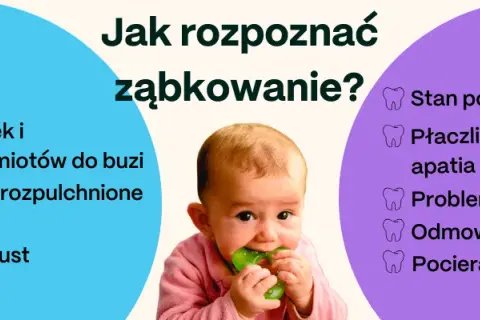 Kiedy pojawia się pierwszy ząbek u niemowlaka? Objawy i pomoc przy ząbkowaniu