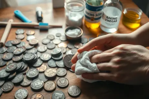 Jak bezpiecznie czyścić srebrne monety? Poradnik eksperta
