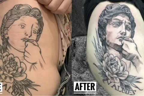 Tatuaż się rozciąga? Jak chronić wzór przed deformacją