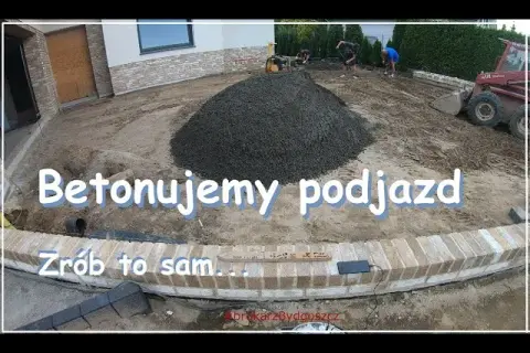 Podjazd z betonu DIY: Trwałość na lata bez pęknięć jak to zrobić?