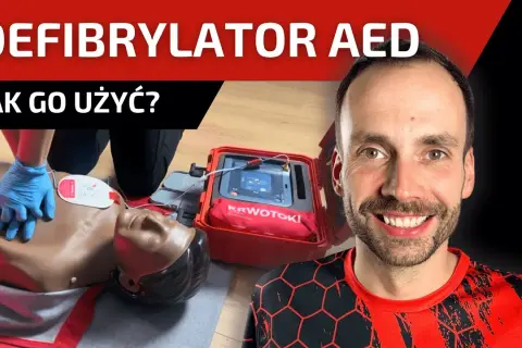 Jak użyć defibrylatora AED? Prosta instrukcja ratująca życie