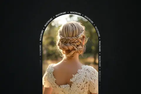 Eleganckie, nowoczesne upięcia włosów w stylu boho. Warkocze i luźne fale tworzą romantyczną fryzurę.