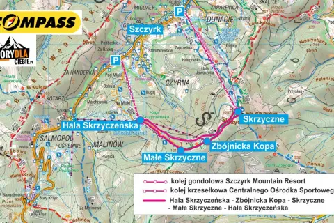 Skrzyczne: szlak zielony czy niebieski? Wybierz idealną trasę!