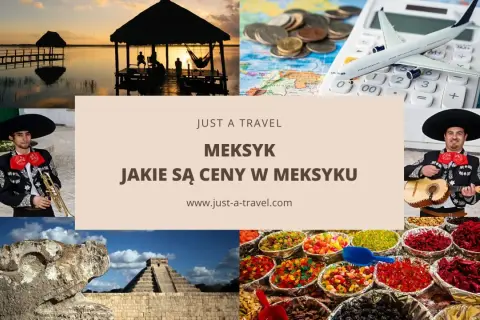 Kolorowe zdjęcia Meksyku: piramida, mariachi, zachód słońca, słodycze i kalkulator z samolotem. Dowiedz się, jakie są ceny w Meksyku.