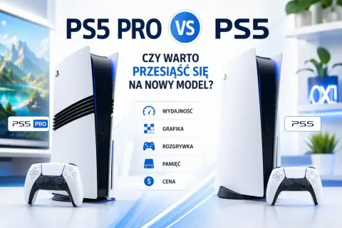 Porównanie PS5 Pro i PS5. Czy warto czekać na premierę PS5 Pro? Sprawdź wydajność, grafikę i cenę.