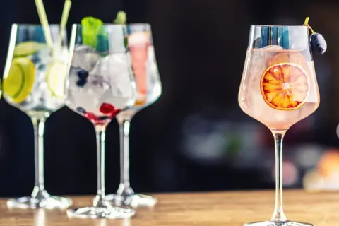 Orzeźwiające drinki z owocami i lodem. Idealne propozycje z czym pić gin, od cytrusów po jagody.