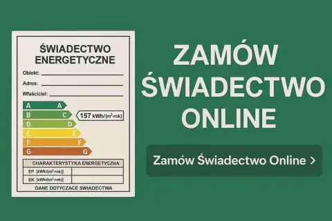 Świadectwo energetyczne mieszkania z klasą C i zużyciem 157 kWh/(m²-rok). Zamów świadectwo online.