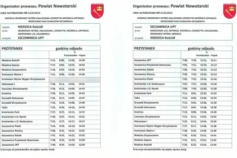 Rozkład jazdy busów Niedzica-Szczawnica i Szczawnica-Niedzica. Sprawdź cennik i godziny odjazdu.