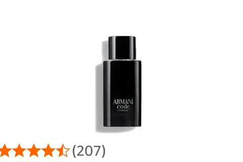 Elegancki, czarny flakon perfum Armani Code Parfum 100ml, symbol męskiej elegancji.