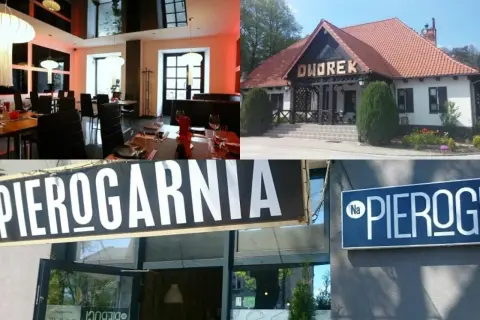 Szukasz miejsca, gdzie na lunch w Piotrkowie? Zobacz te lokale: elegancka restauracja, Dworek i Pierogarnia.
