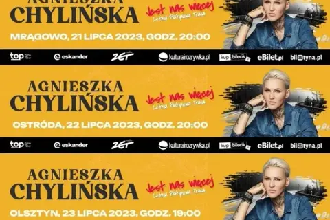 Ile trwa koncert Agnieszki Chylińskiej? Dokładny czas + porady