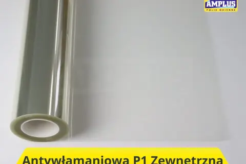 Rolka folii antywłamaniowej P1 Zewnętrzna. Warto zainwestować w bezpieczeństwo domu.
