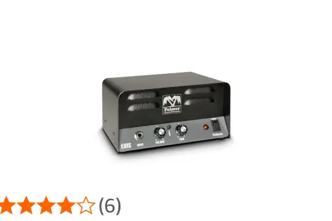 Palmer Eins: Kompakter Gitarrenverstärker mit Reglern für Volume und Tone.