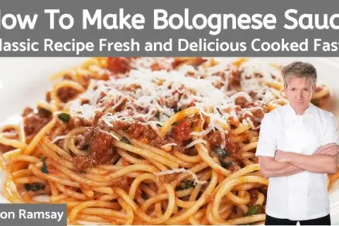 Sekrety bolognese Ramsaya: Przepis na mistrzowski smak w domu