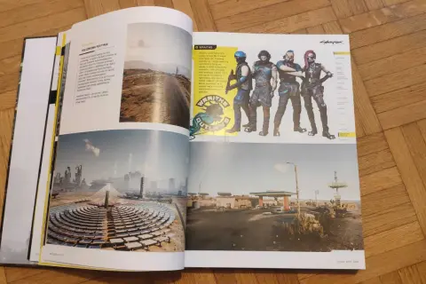 W świecie Cyberpunk 2077, Południowa Pustynia to spichlerz i elektrownia Night City. Na zdjęciu widzimy gang Wraiths.