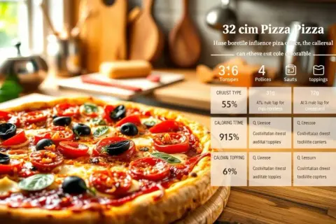 Ile kalorii ma mała pizza? Sprawdź i wybierz świadomie!