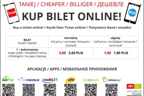 Rozkład jazdy Gdańsk: Sprawdź połączenia i kup bilet bez stresu