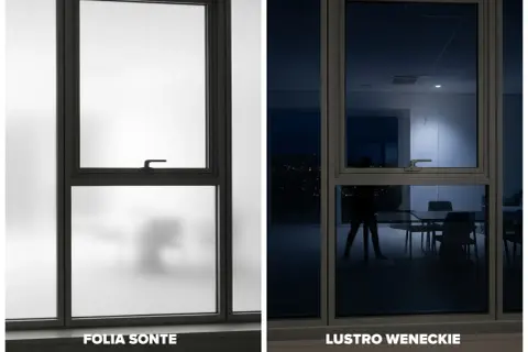 Folia lustro weneckie: Działanie, zakup, montaż. Czy chroni w nocy?