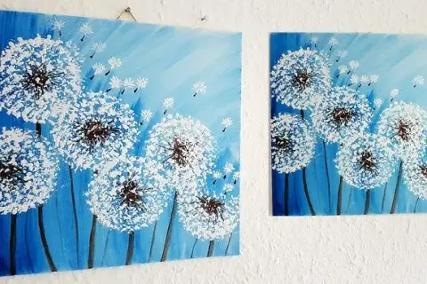 Einfache Acrylmalerei Ideen: Leicht malen & beeindrucken