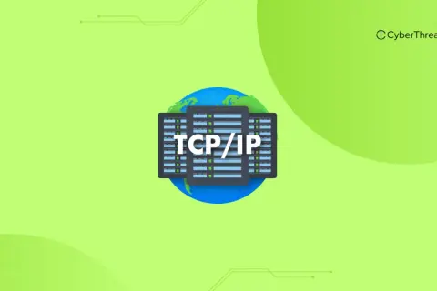 Serwery na tle globu z napisem TCP/IP. Dowiedz się, tcp co to jest i jak działa.