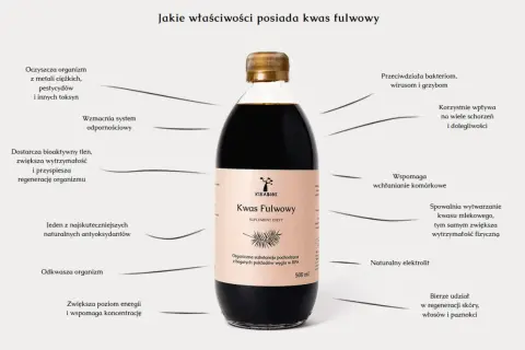 Kwas fulwowy różański: oczyszcza, wzmacnia odporność, dodaje energii i wspiera regenerację. Naturalny sposób na zdrowie.