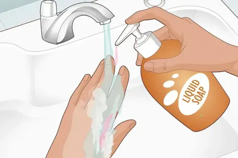 Ręce z superglue myje się ciepłą wodą i mydłem. To prosty sposób, czym rozpuścić superglue.