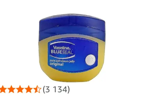 Słoiczek Vaseline BlueSeal. To jest właśnie petrolatum, czyli wazelina, idealna do pielęgnacji.