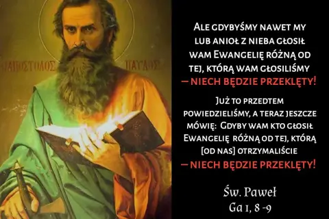 Święty Paweł, apostoł, z mieczem i Ewangelią, ostrzega przed fałszywymi naukami. Kim był święty Paweł? Jego słowa z Listu do Galatów przypominają o wierności Ewangelii.