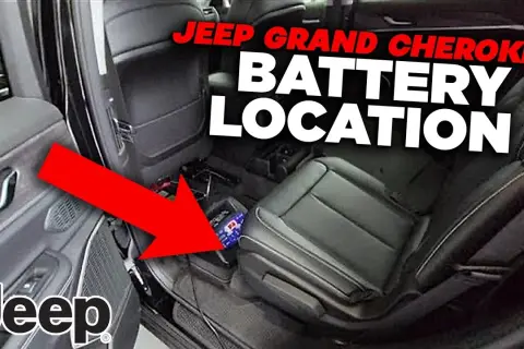 Jeep Grand Cherokee: Akumulator pod fotelem? Gdzie go znajdziesz!