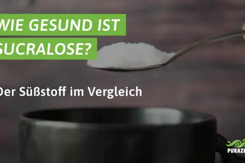 Wie gesund ist Sucralose? Ein Löffel Süßstoff wirft Fragen auf, ob er ungesund ist. Der Süßstoff im Vergleich.