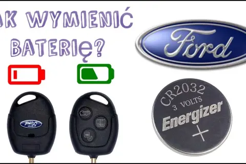 Wymiana baterii w kluczyku Ford Focus MK1 - prosta instrukcja krok po kroku