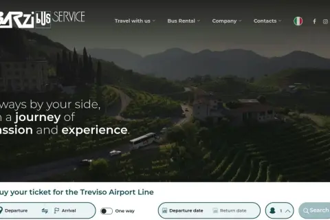 Jak dojechać z lotniska Treviso do Wenecji? Strona Barzi Bus Service oferuje bilety na linię lotniskową Treviso.