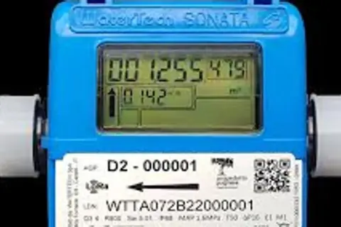 Contatore 2G WaterTech SONATA: come riconoscerlo. Mostra letture digitali e codice modello WTTA072B220000001.