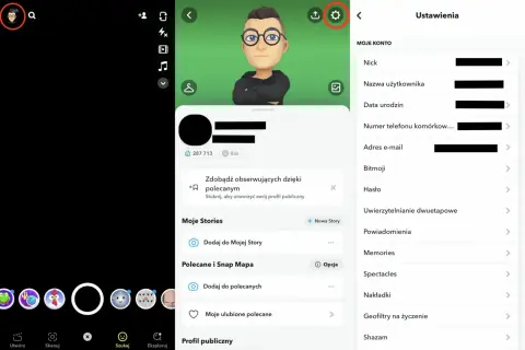Ustawienia Snapchata: jak odzyskać dni na Snapie? Sprawdź datę urodzenia i inne dane konta, aby odzyskać utracone dni.