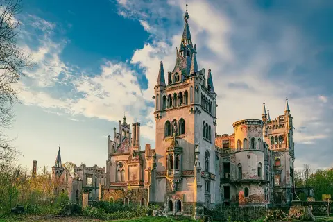 Tak wyglądał pałac w Kopicach - galeria niesamowitych zdjęć z archiwum