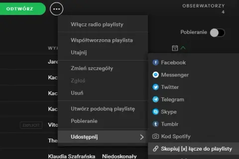 Jak udostępnić polubione utwory Spotify i uniknąć problemów z prywatnością