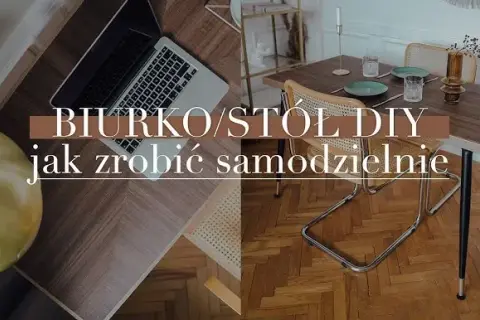 Oklejanie stołu krok po kroku: Szybka metamorfoza DIY
